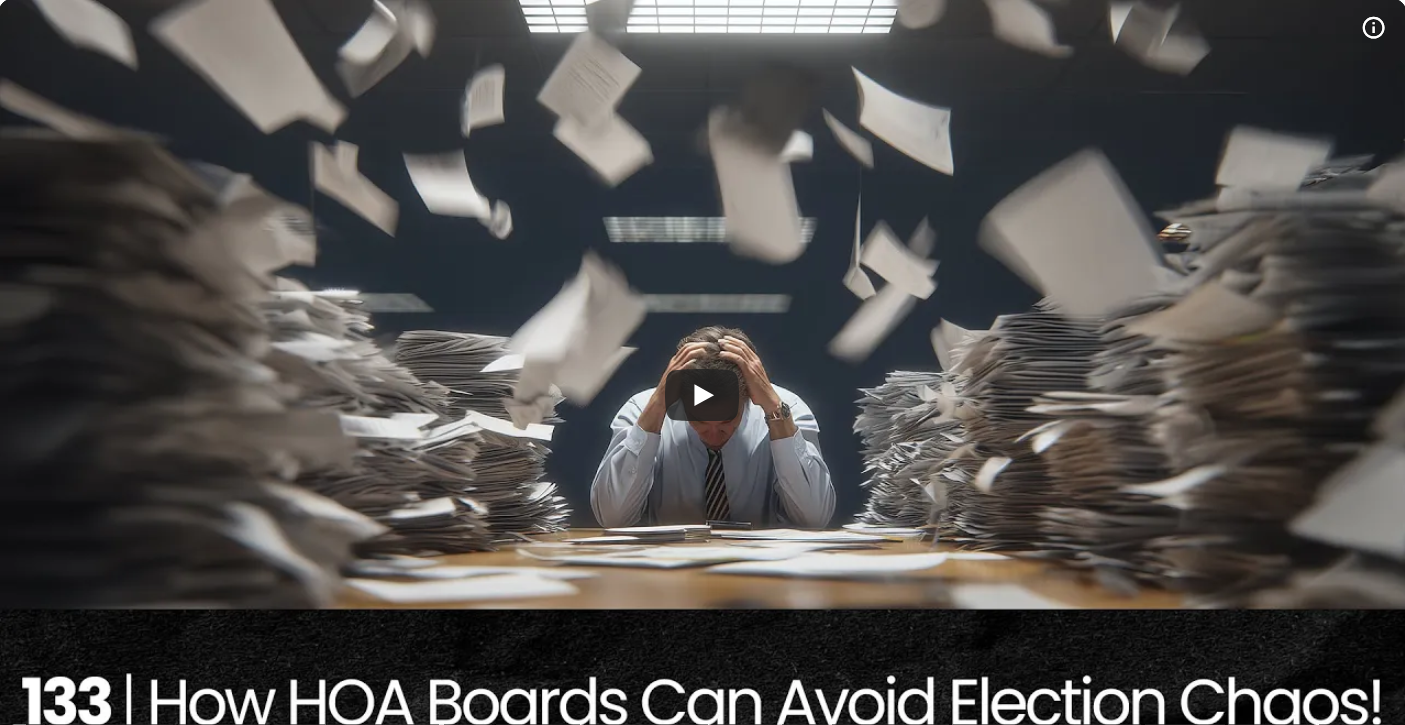 How HOA Boards Can Avoid Election Chaos!